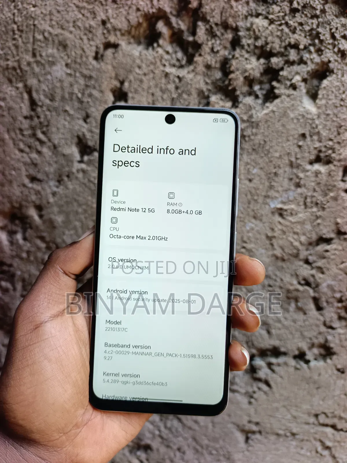Xiaomi Redmi Note 12 5G 128 GB White