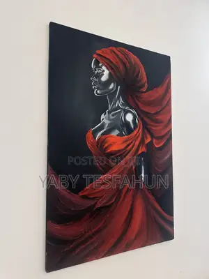 Texturized Canvas Painting