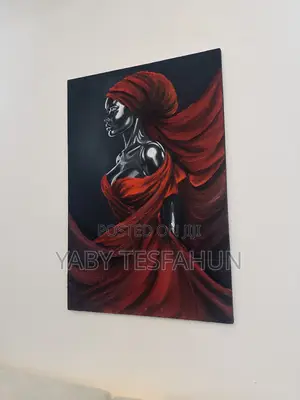 Texturized Canvas Painting