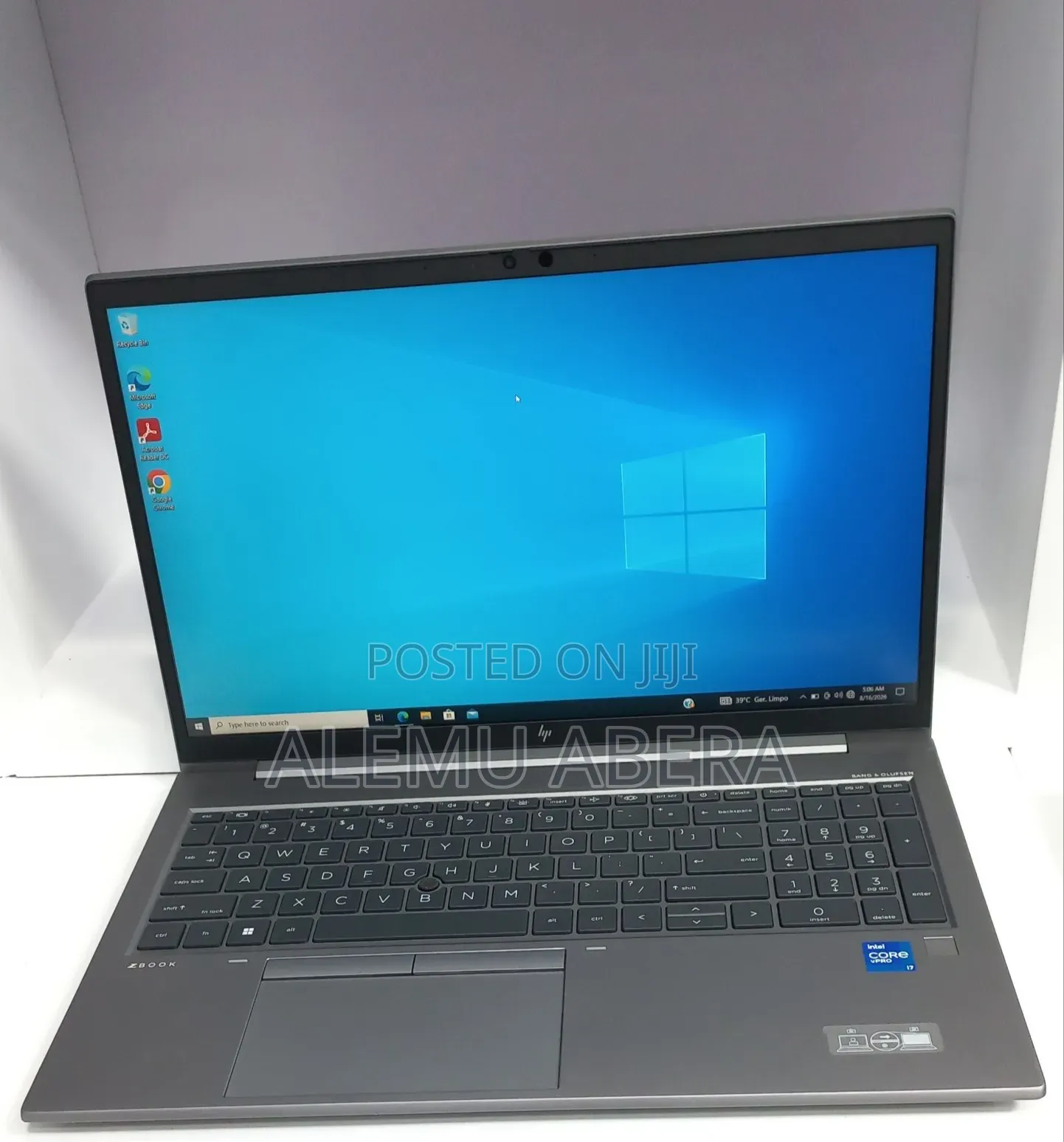 New Laptop HP ZBook Firefly G8 16GB Intel Core i7 SSD 512GB