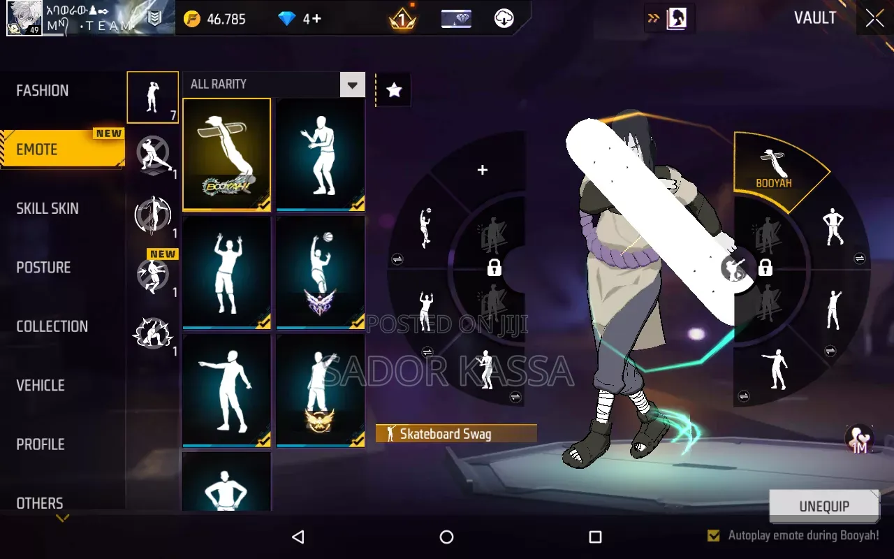 Free Fire Account