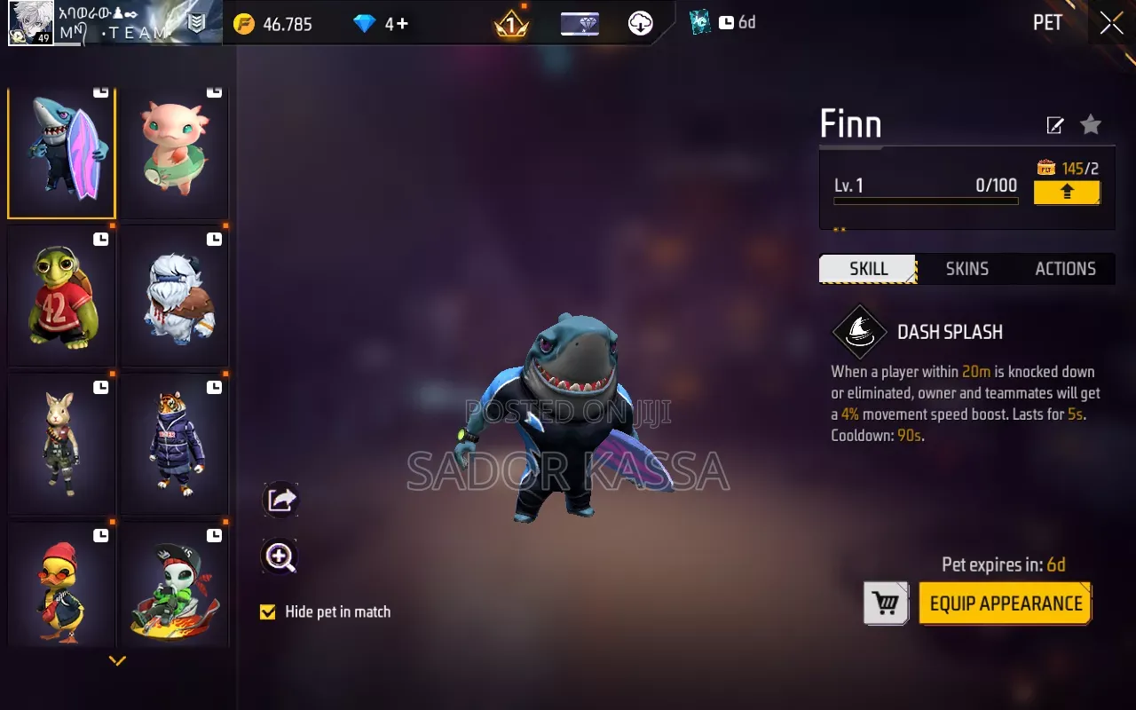 Free Fire Account