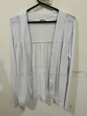 Women's White Cardigan/Gown