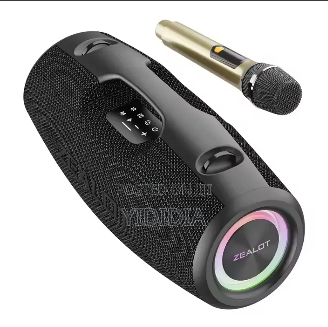 Zealot S78m 120w Karaoke Speaker + Wireless Microphones
