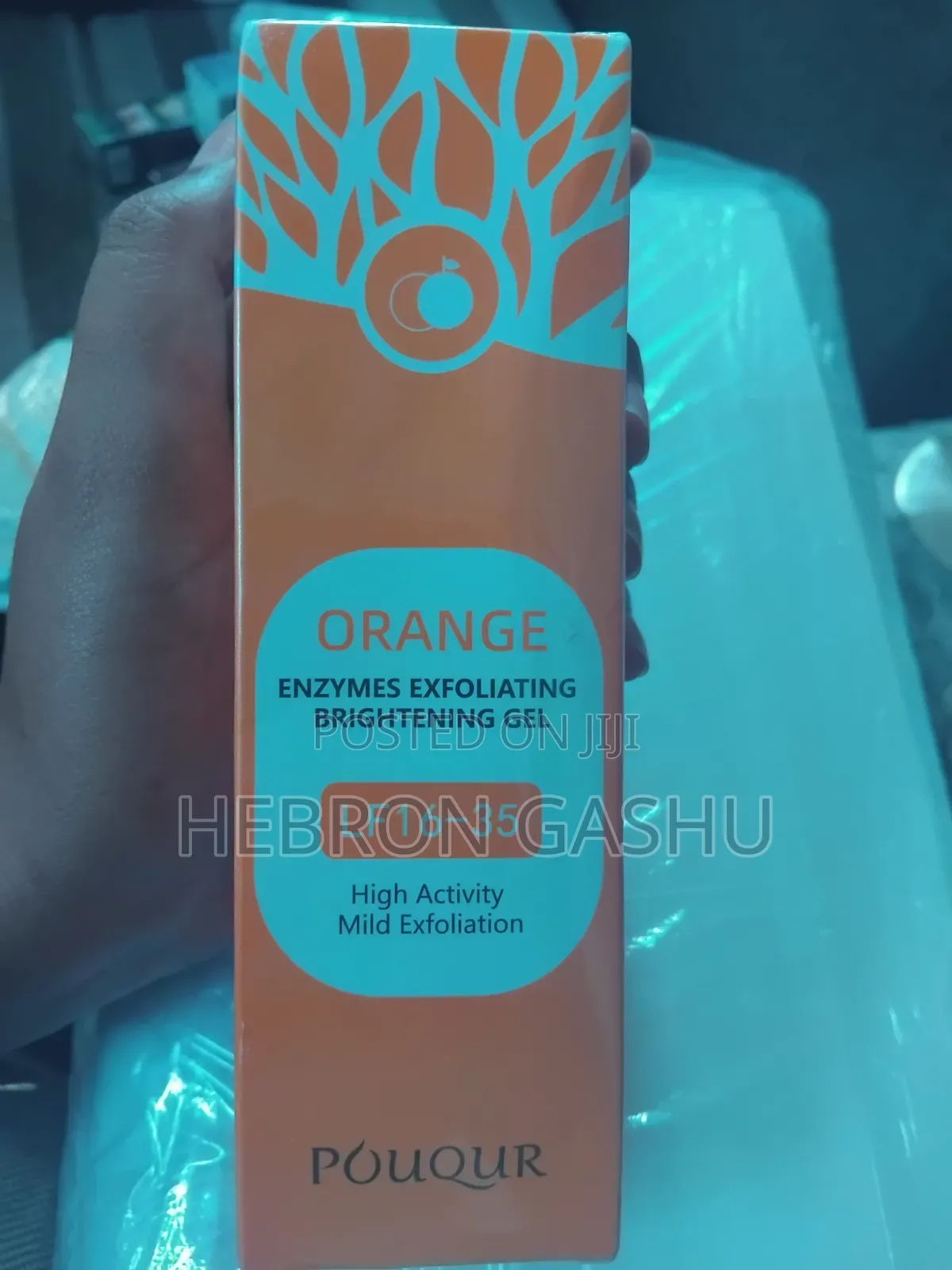 Pouqur Orange Enzymes Exfoliating Brightening Gel