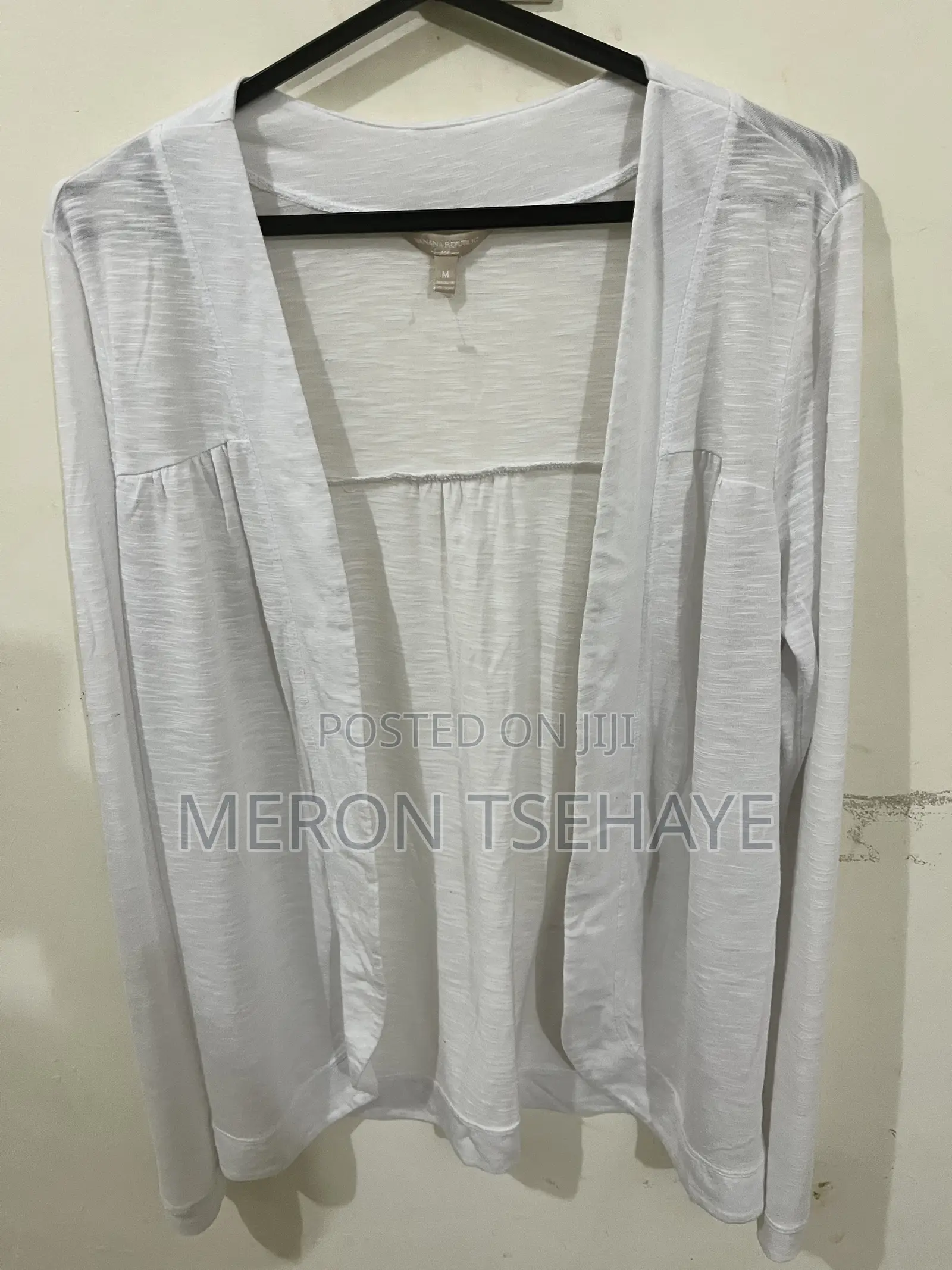 Women's White Cardigan/Gown