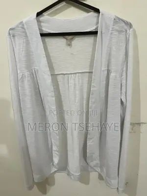 Women's White Cardigan/Gown