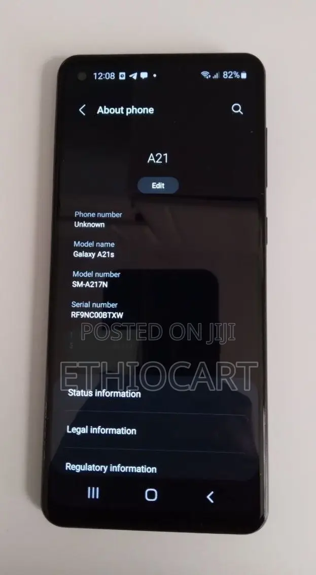 Samsung Galaxy A21s 32 GB Black