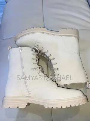Cream Color Boots