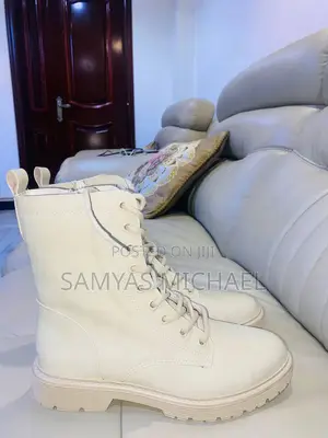 Cream Color Boots