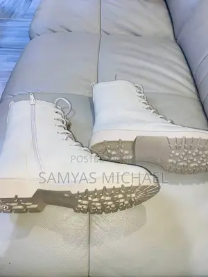 Cream Color Boots