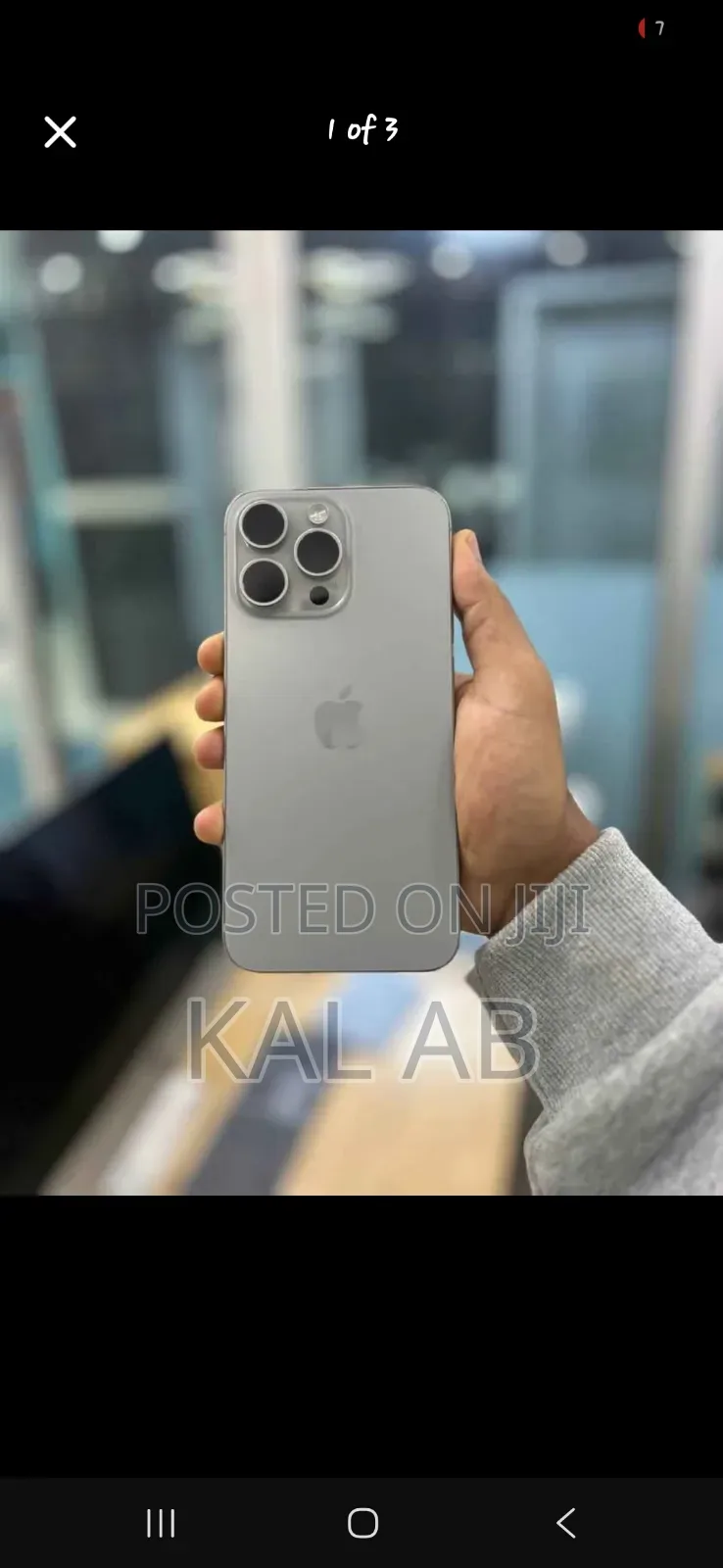 Apple iPhone 15 Pro Max 256 GB Gray