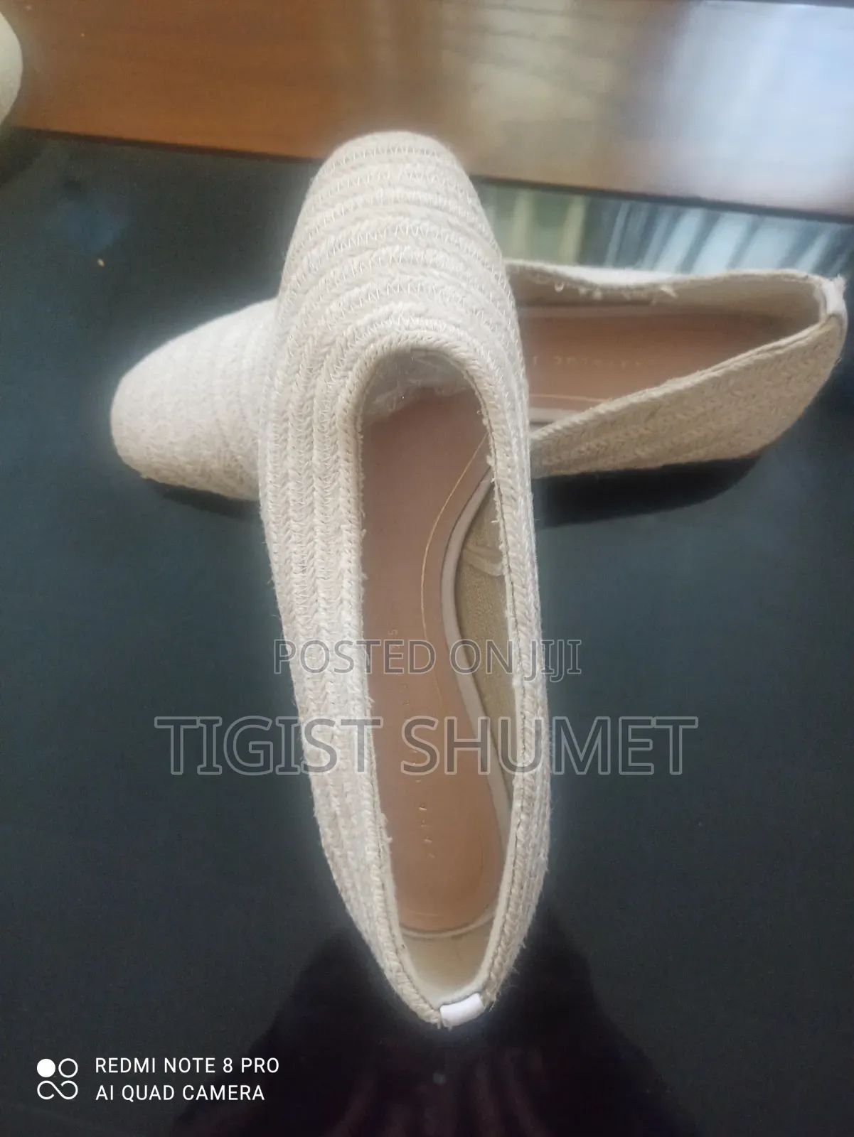 Zara Trafaluc Woven Ballet Flats