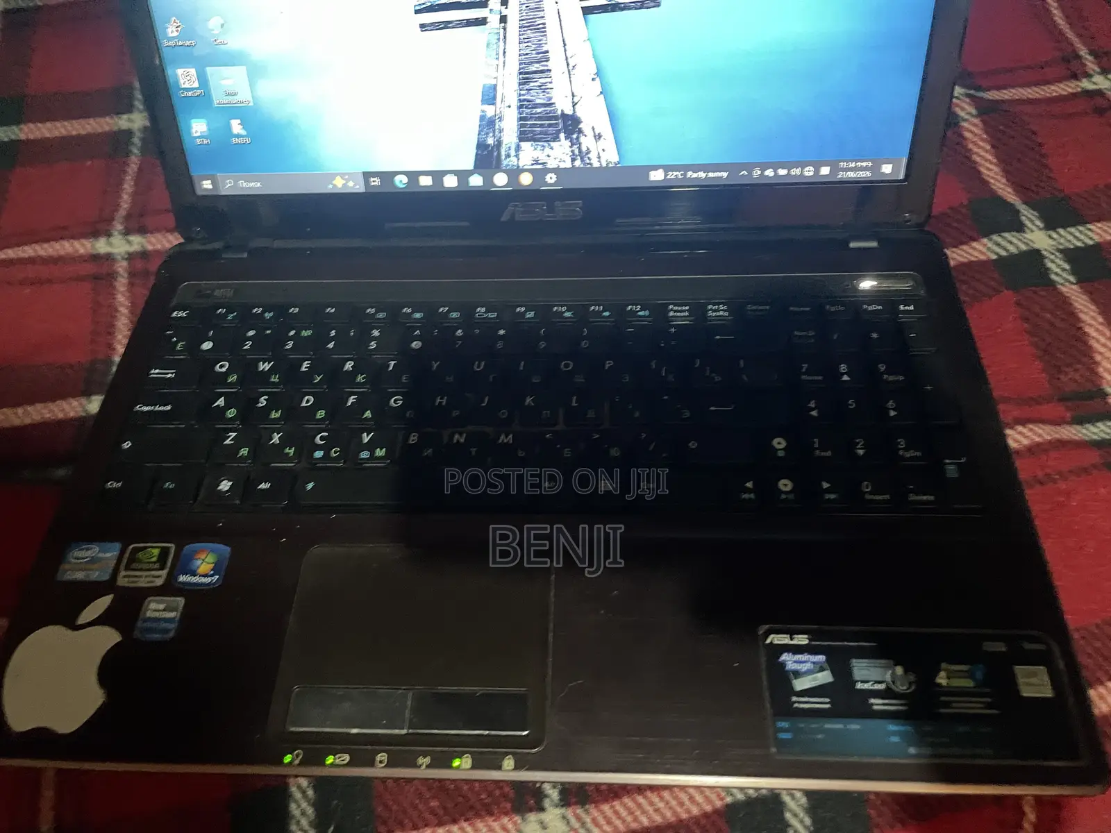 Laptop Asus X53TK 8GB Intel Core i7 SSD 160GB