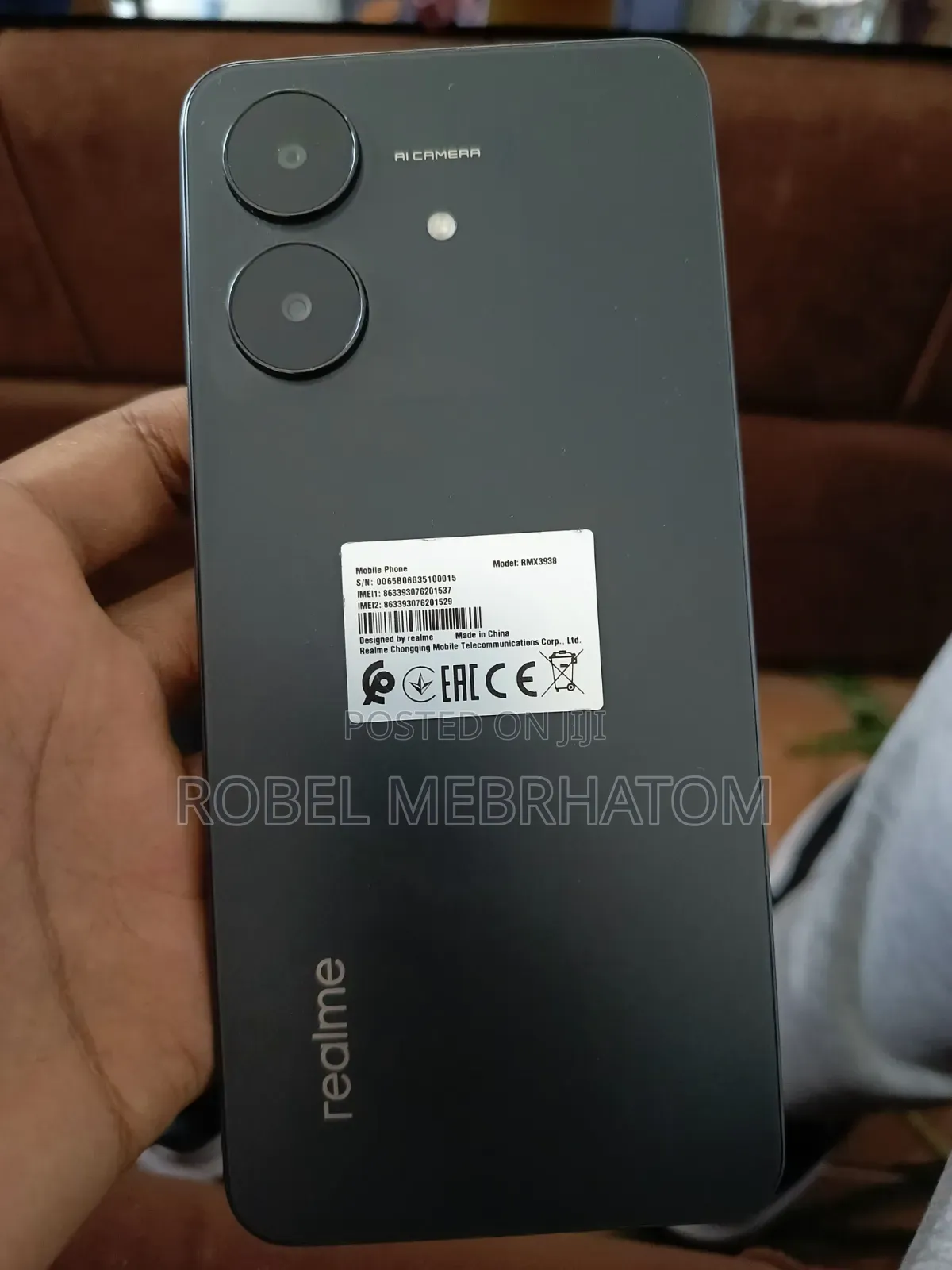 New Realme Note 60x 128 GB Black