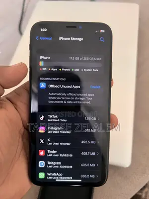 Apple iPhone X 256 GB Black