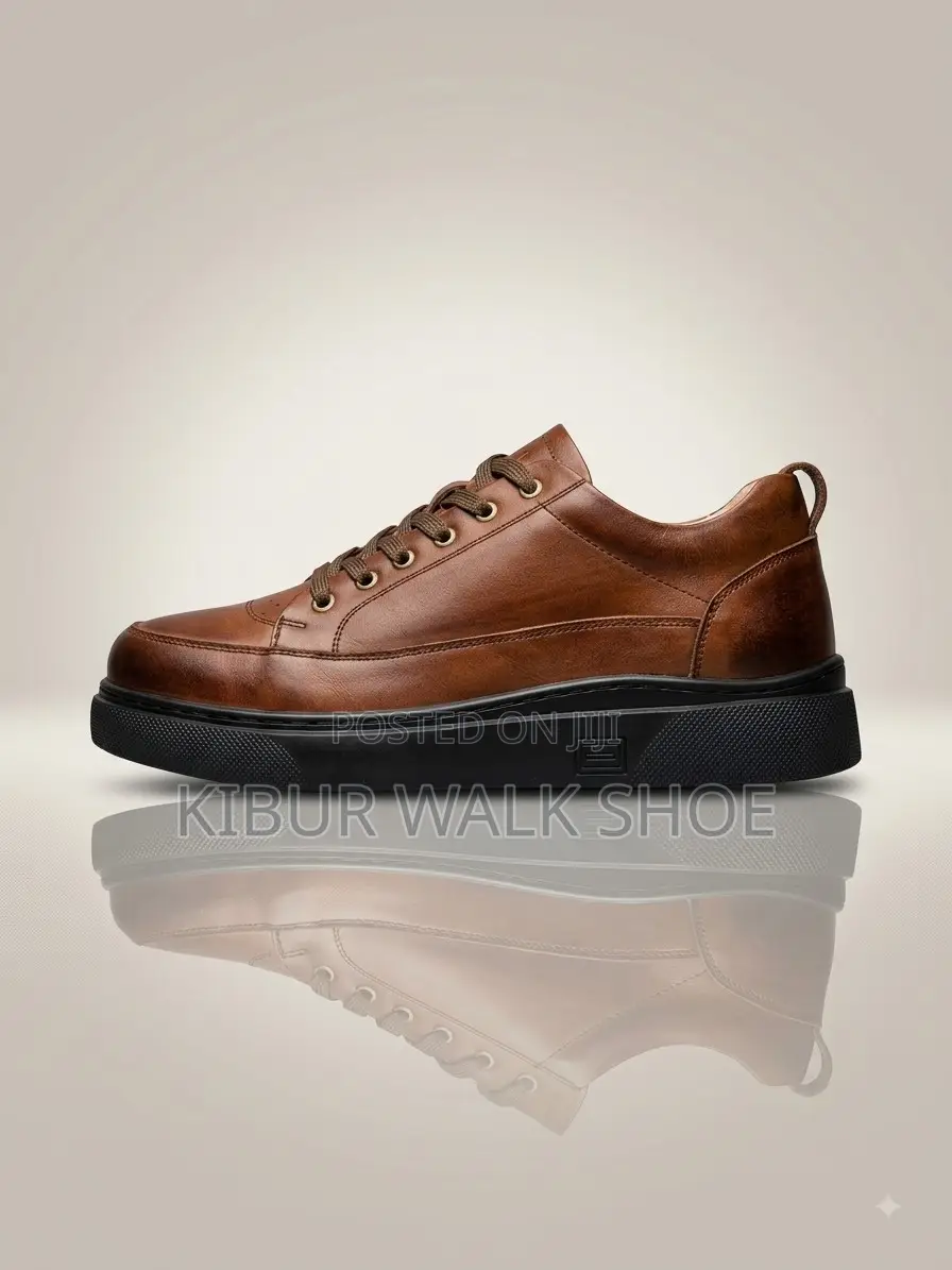 Leather Sneaker የወንዶች ጫማ