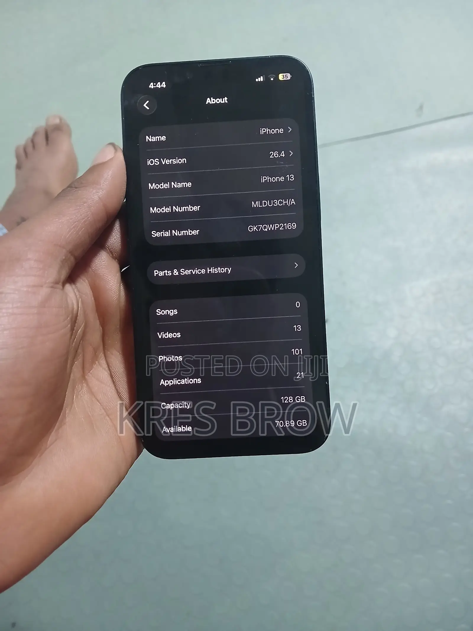 Apple iPhone 13 128 GB Black