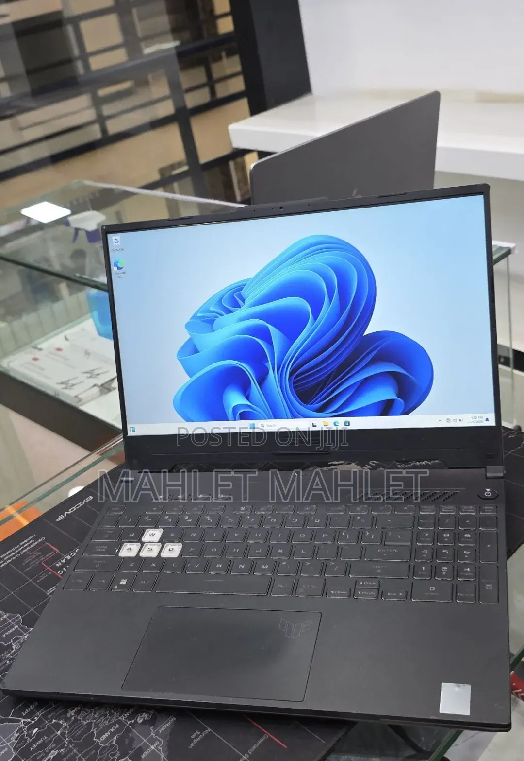 New Laptop Asus TUF Dash F15 16GB Intel Core i7 SSD 512GB