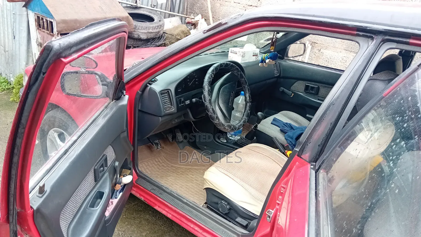 Toyota Corolla 1.3 Hatchback 1988 Red