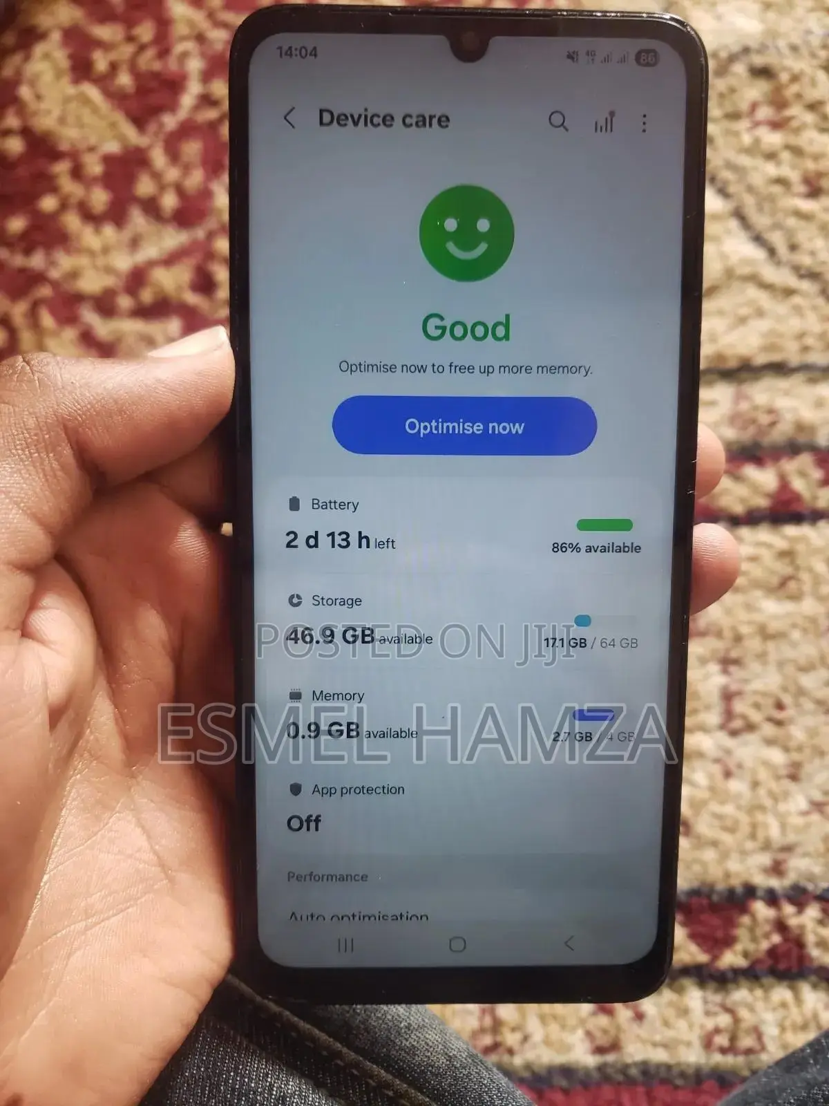 Samsung Galaxy A05 64 GB Blue