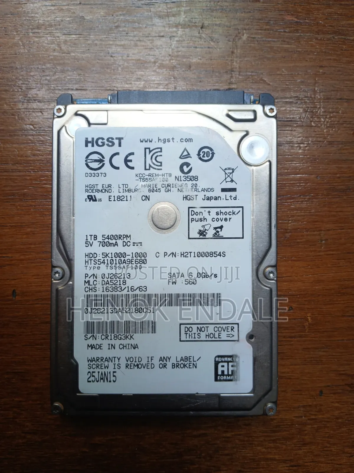 1TB Hard Disk
