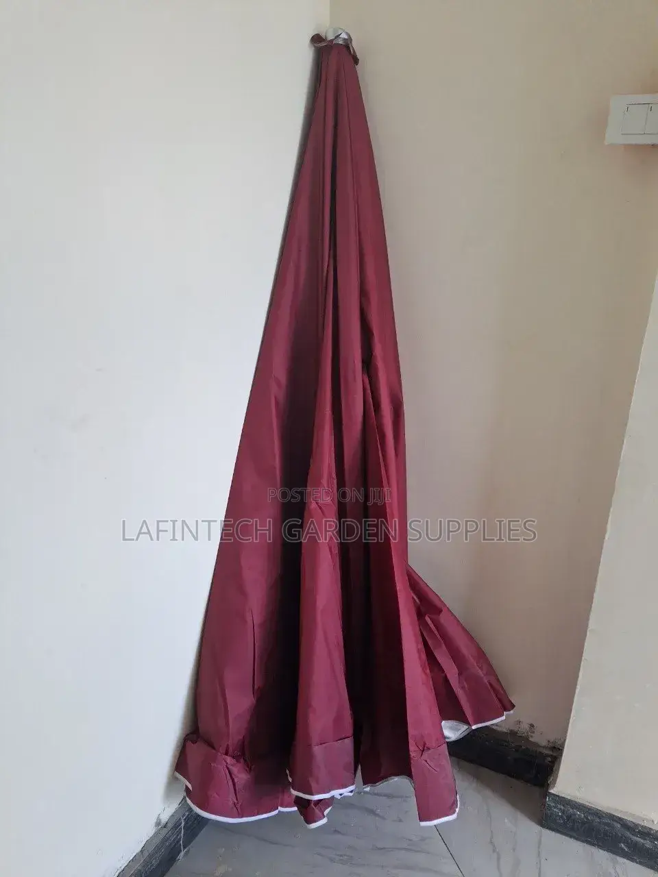 Garden Umbrella With Stand (Double 3m×3m), ደብል ጥላ ከነ መቆምያው
