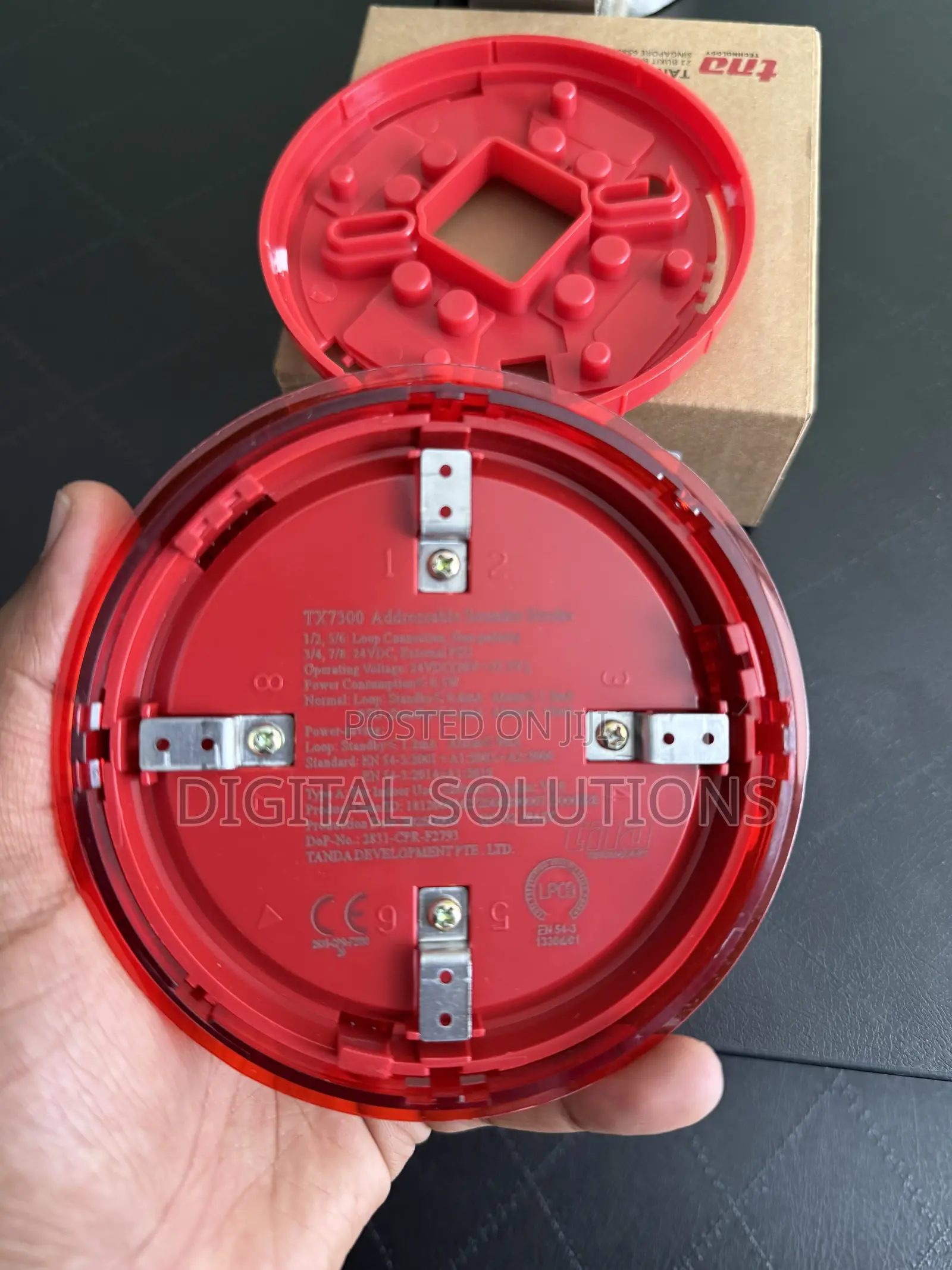 Tanda TX7300 Addressable Sounder and Strobe Fire Alarm System