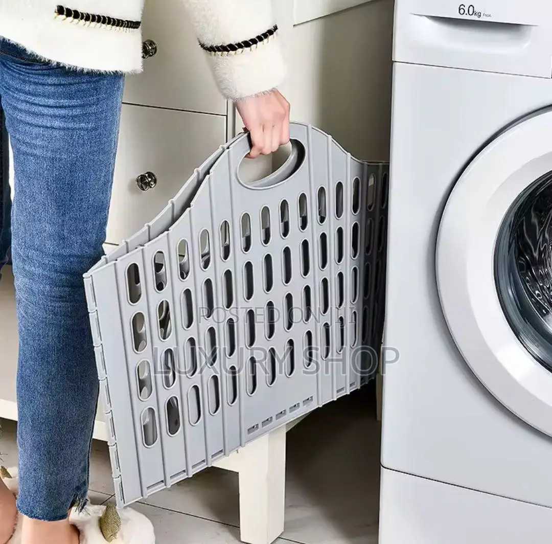 Foldable Basket ተጣጣፊ የእቃ መያዣ ዘንቢል ፣ ከጠንካራ ቁስ የተሰራ