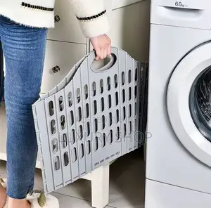 Foldable Basket ተጣጣፊ የእቃ መያዣ ዘንቢል ፣ ከጠንካራ ቁስ የተሰራ