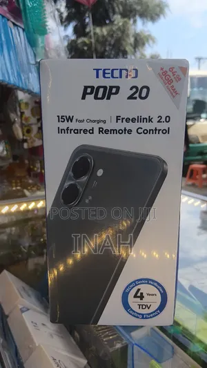 New Tecno Pop 20 64 GB Black