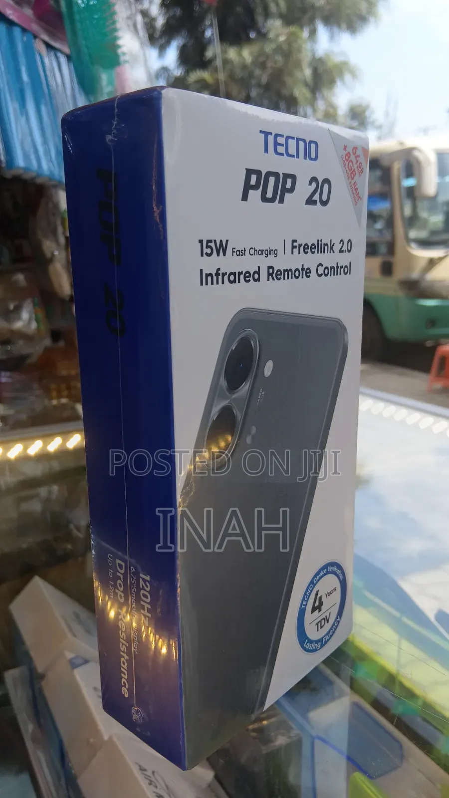New Tecno Pop 20 64 GB Black