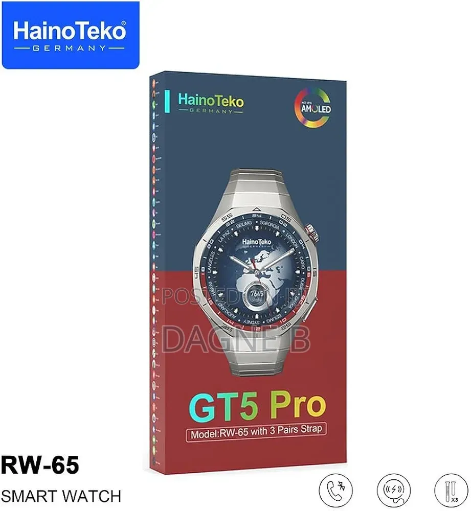 Smart Watch HainoTekoGermany GT5 Pro Smartwatch RW-65