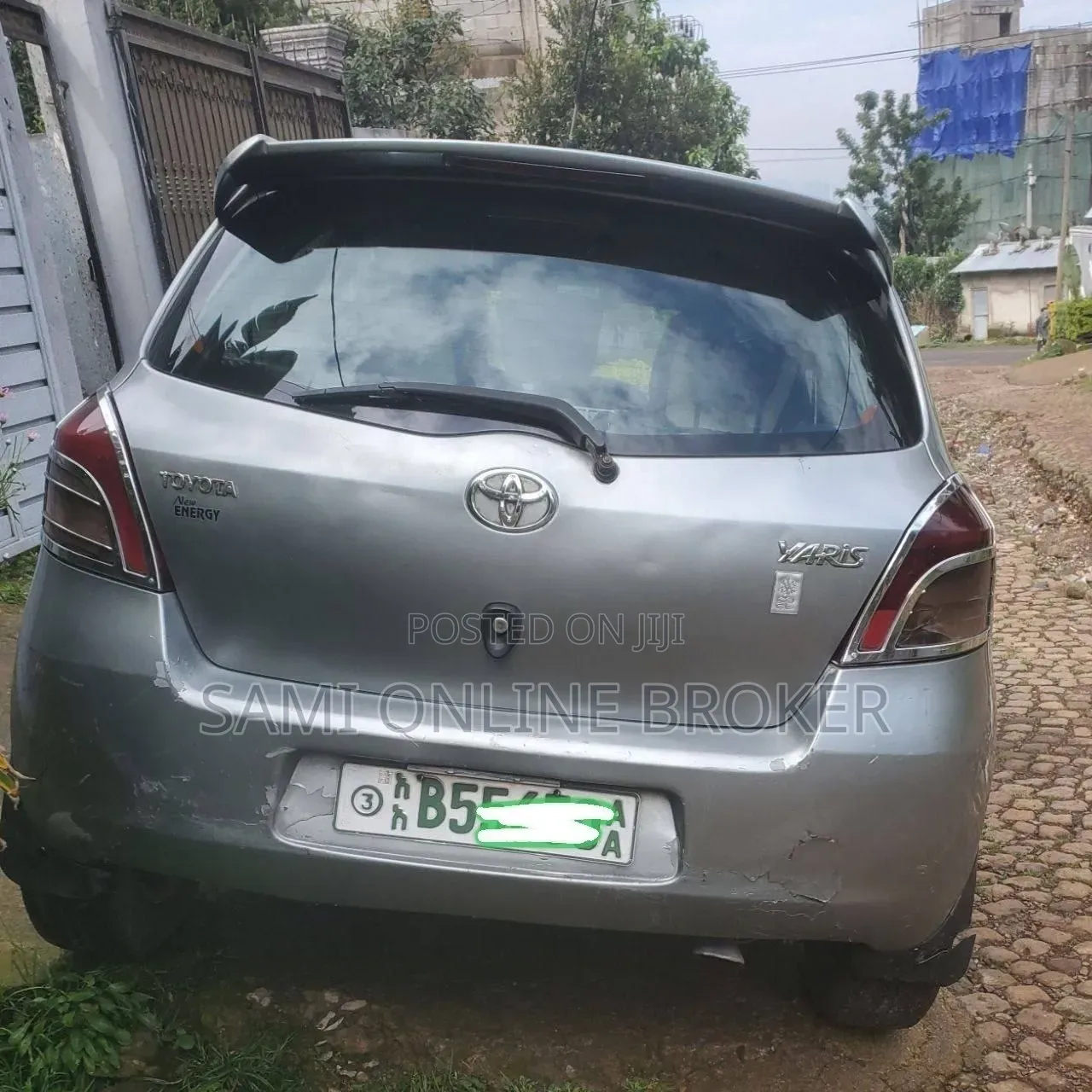 Toyota Yaris 2007 Gray