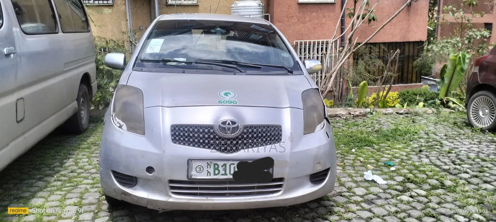 Toyota Yaris 2005 Gray