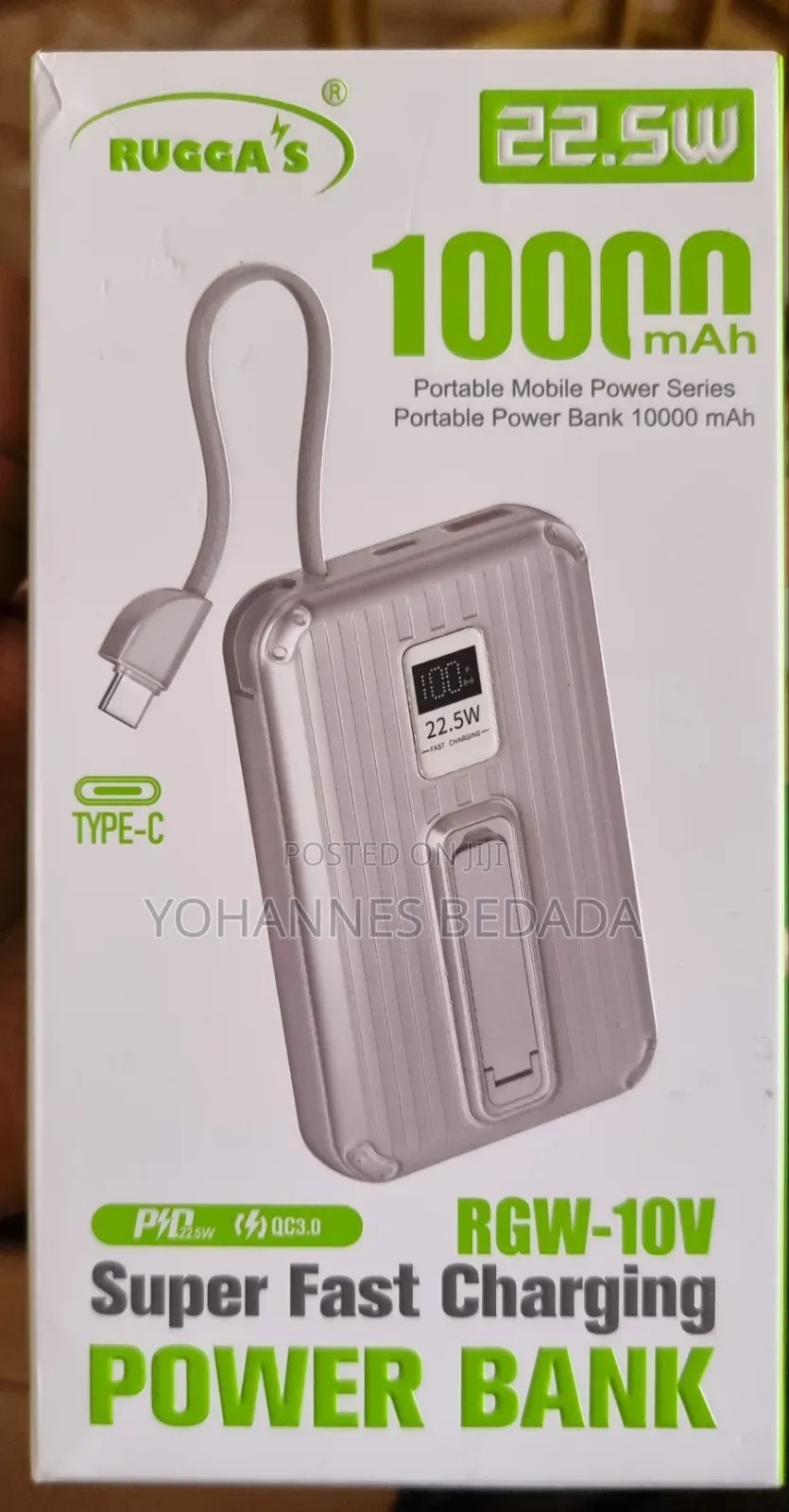 Power Bank With Wireless Charging