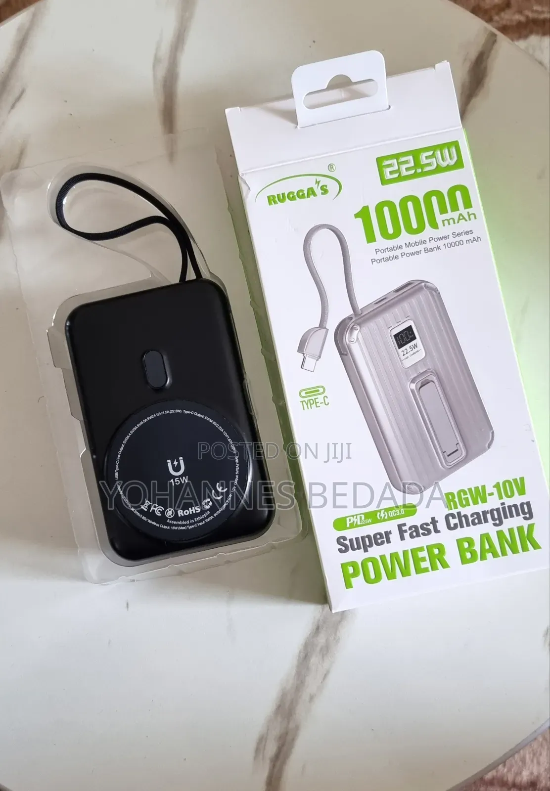 Power Bank With Wireless Charging