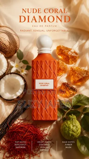 Ibrahim Al Qurashi Nude Coral Diamond EDP 150ML