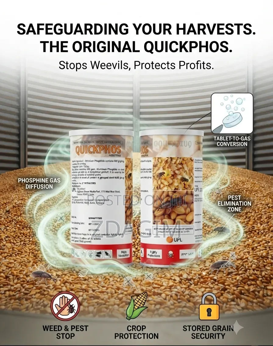 Quickphos 56% Aluminum Phosphide-Based Fumigant Insecticide