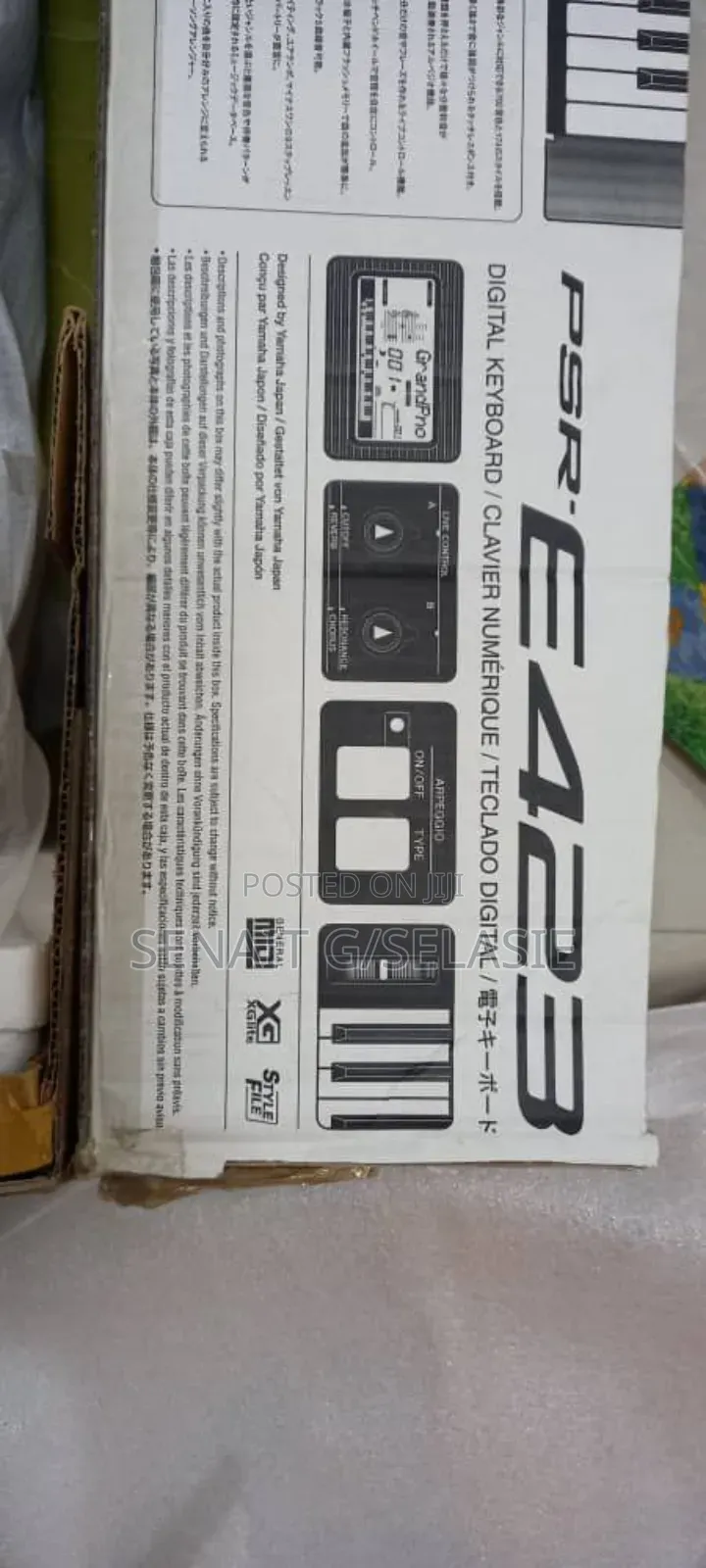 Yamaha PSR-E423 61-Key Digital Keyboard – Excellent Condition