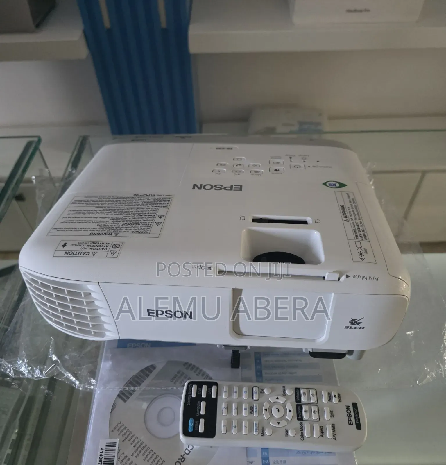 EPSON Projector Model Name: EB-x39 Hardware Interface: VGA, USB,