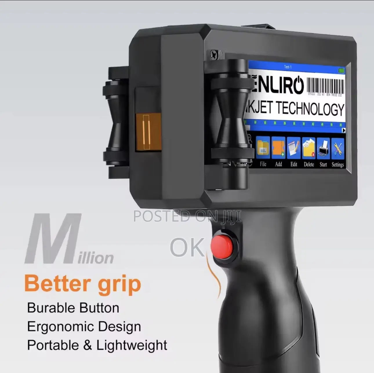 Handheld Inkjet Printer (25.4mm)