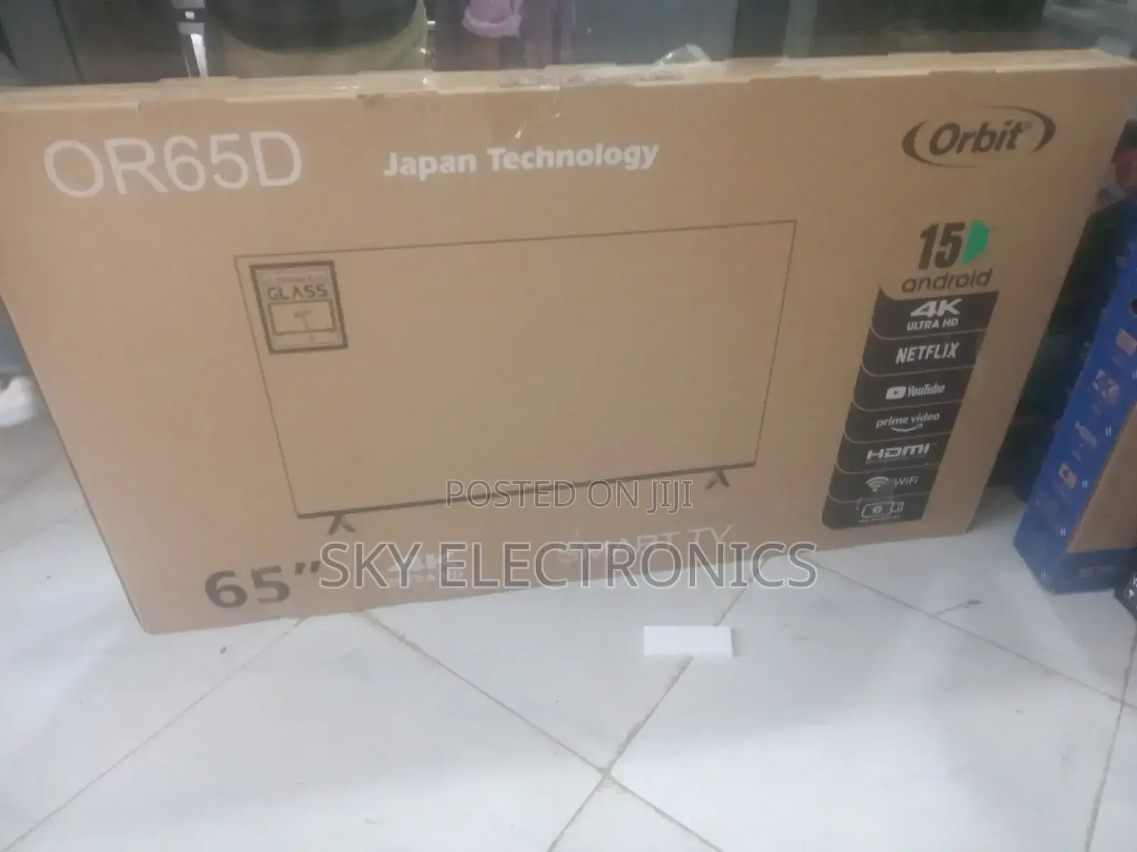 Orbit TV 65inch Smart Android TV