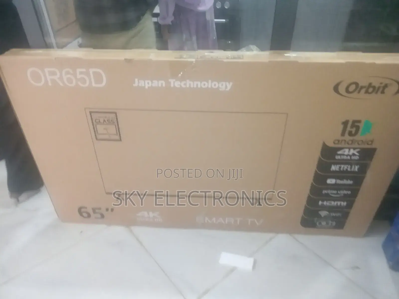 Orbit TV 65inch Smart Android TV