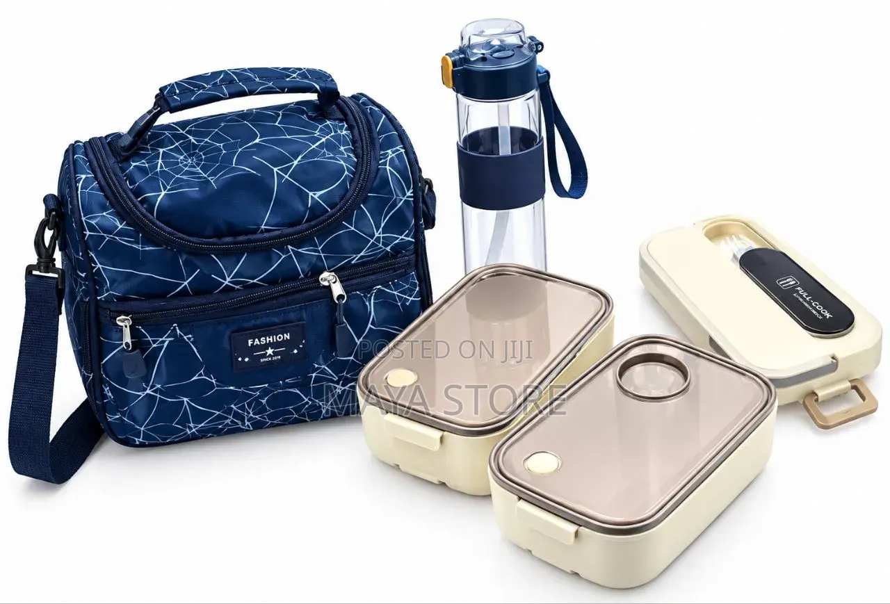 Lunch Box, Water Bottle and Lunch Bag