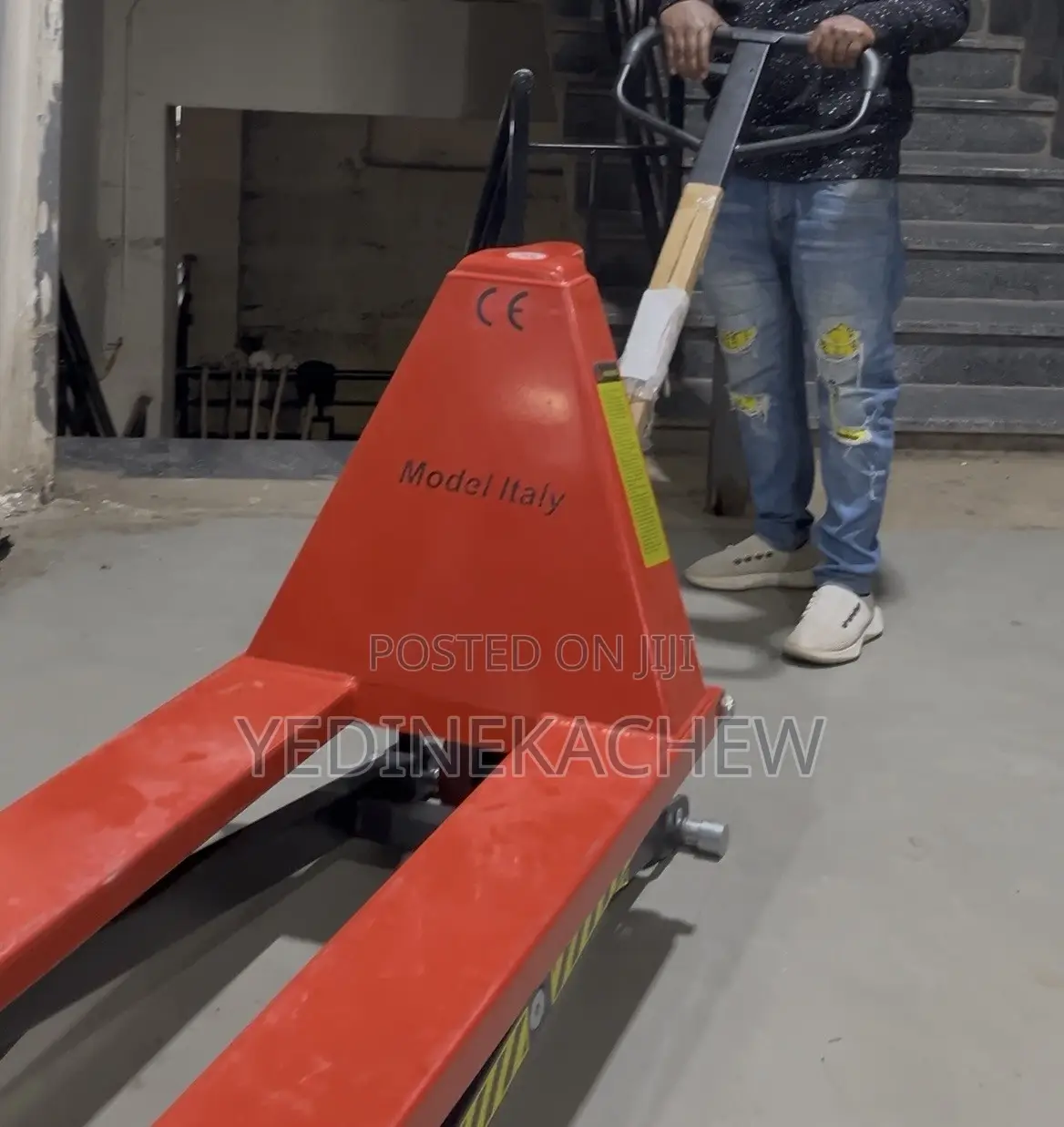High-Lift Pallet Jack