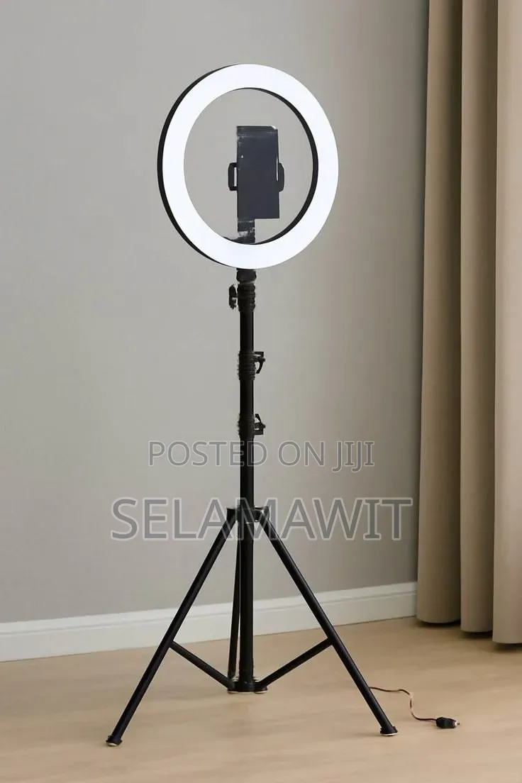 LED Ring Lights With Adjustable Tripod Stands