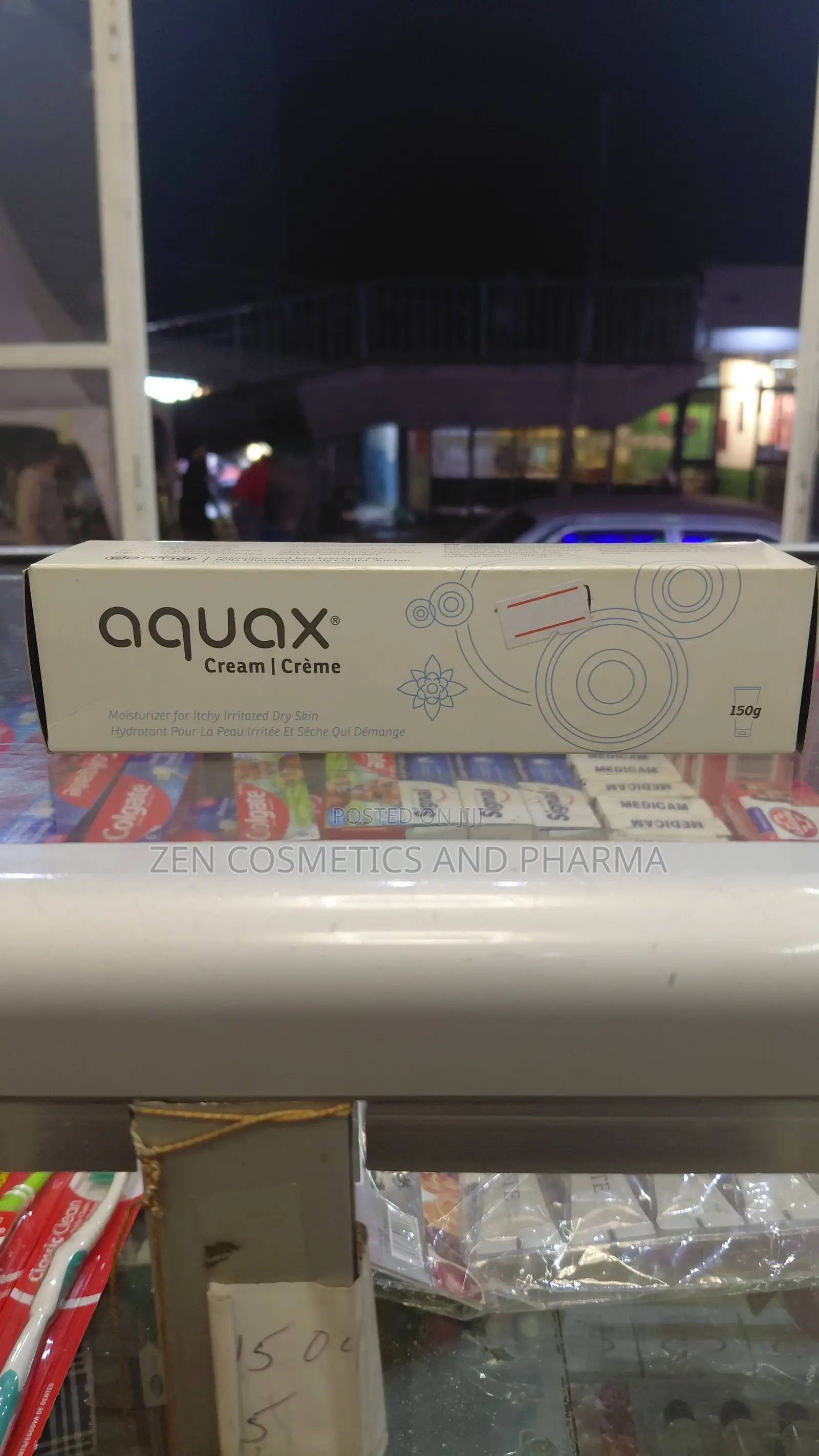 Aquax Moisturizer Cream for Itchy, Irritated, Dry Skin - 150gm