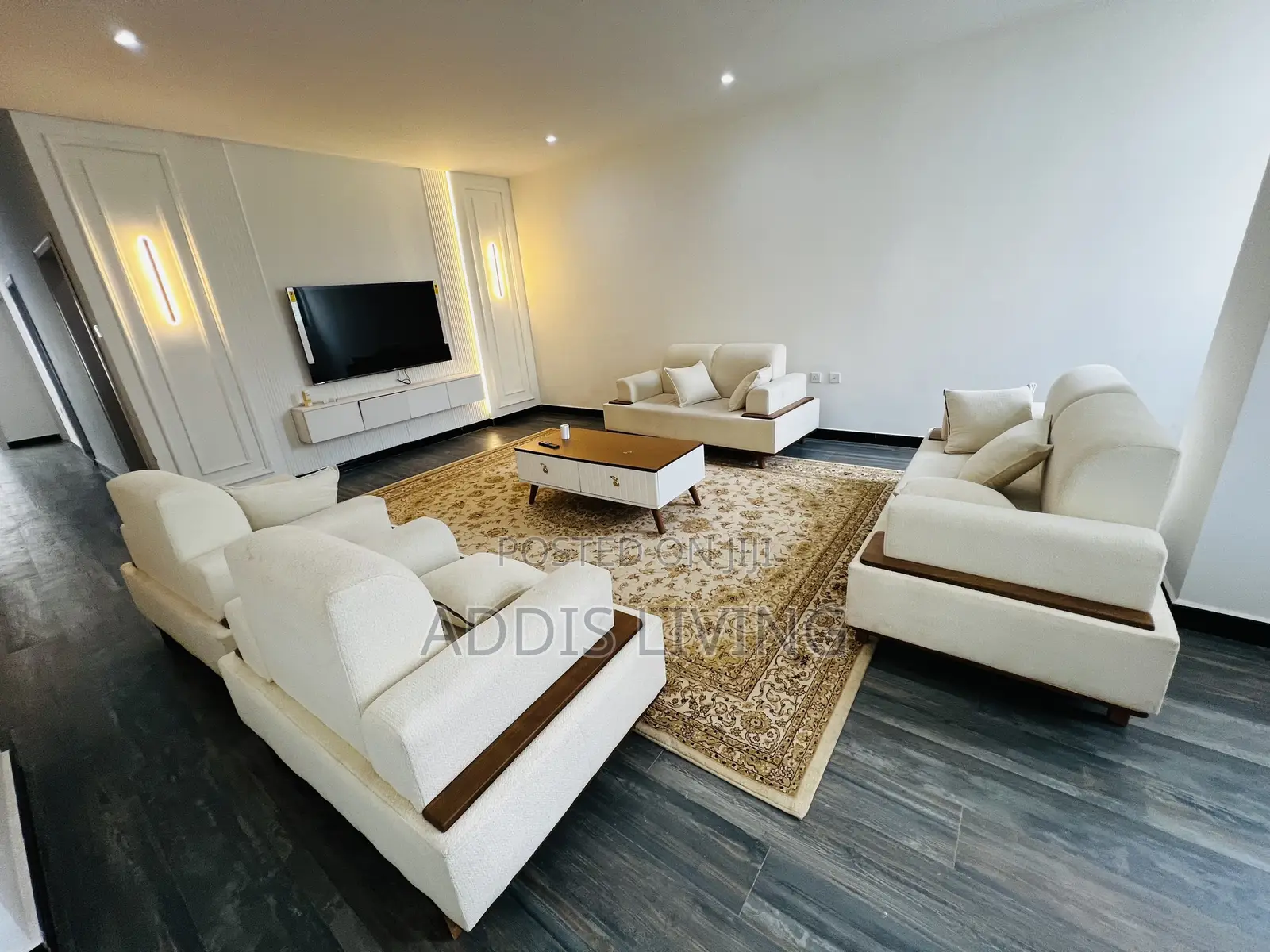 Furnished 3bdrm Apartment in Bole for rent