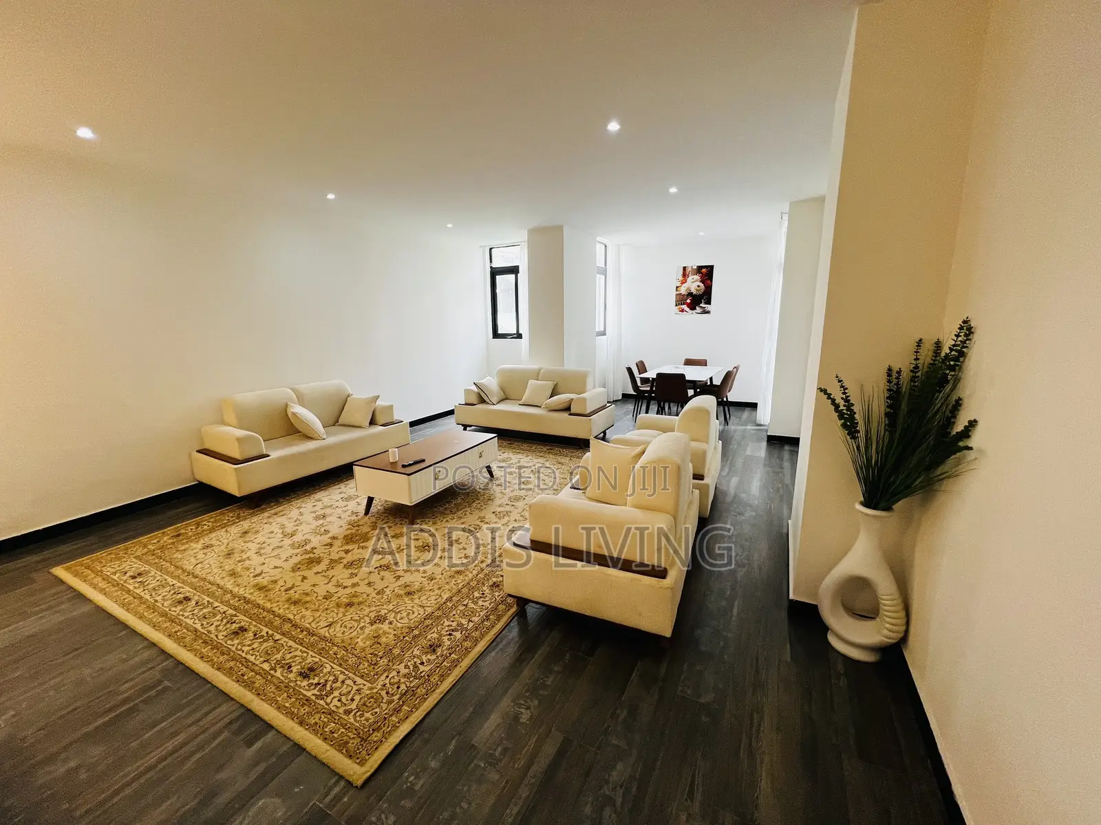 Furnished 3bdrm Apartment in Bole for rent
